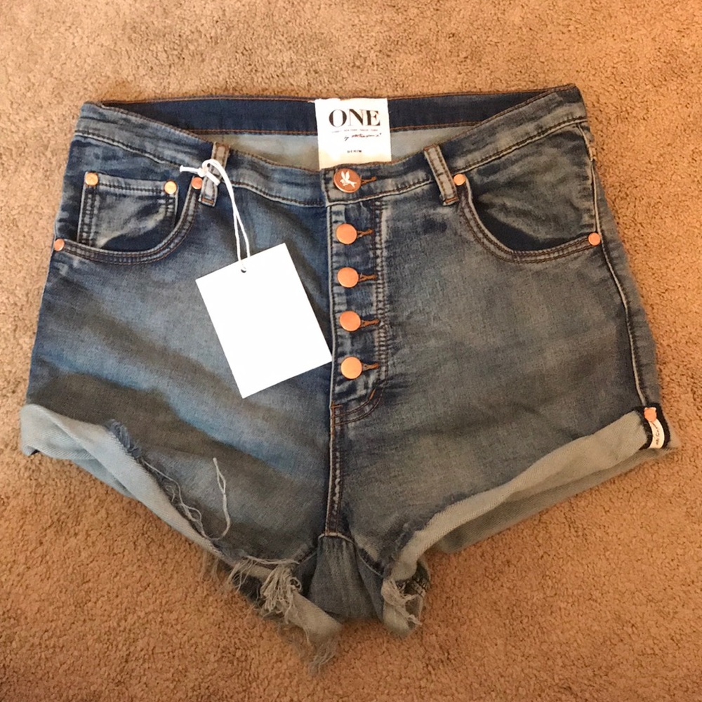 one teaspoon jean shorts